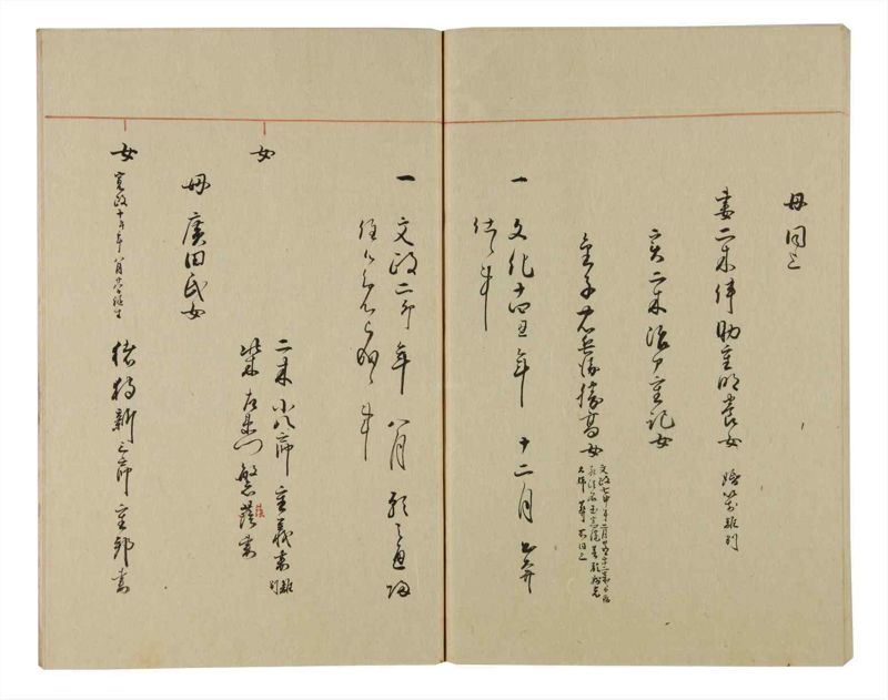 諸士系譜　巻之71　を之部5 - ページ 93