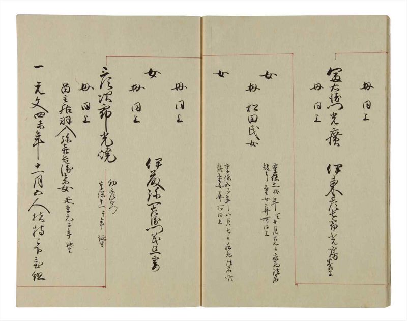 諸士系譜　巻之72　を之部6 - ページ 12