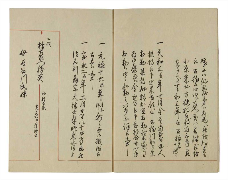 諸士系譜　巻之73　を之部7 - ページ 5