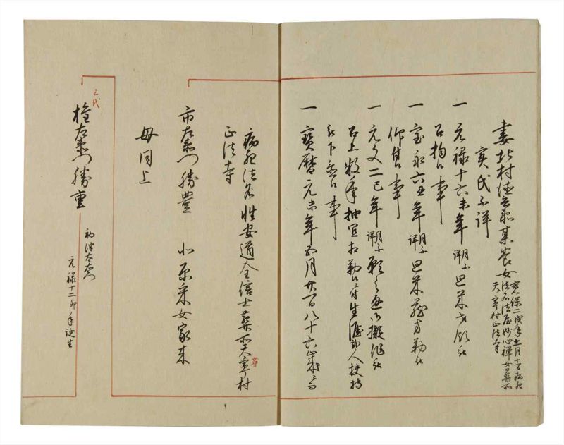 諸士系譜　巻之73　を之部7 - ページ 6