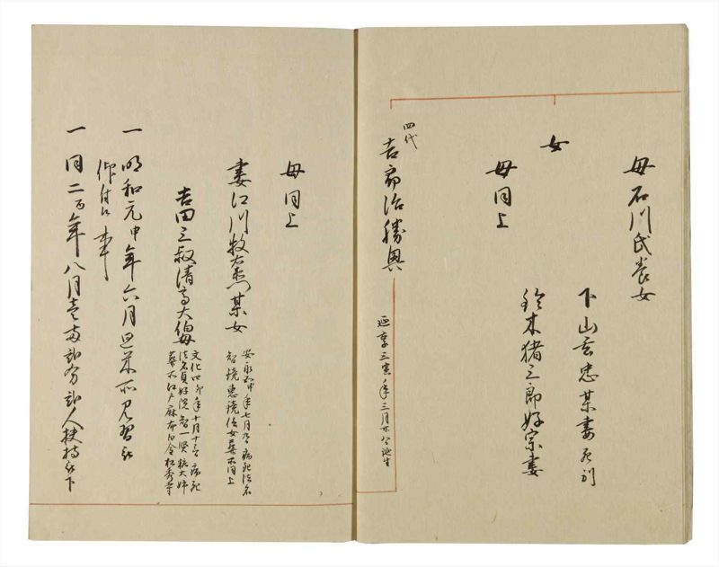 諸士系譜　巻之73　を之部7 - ページ 8