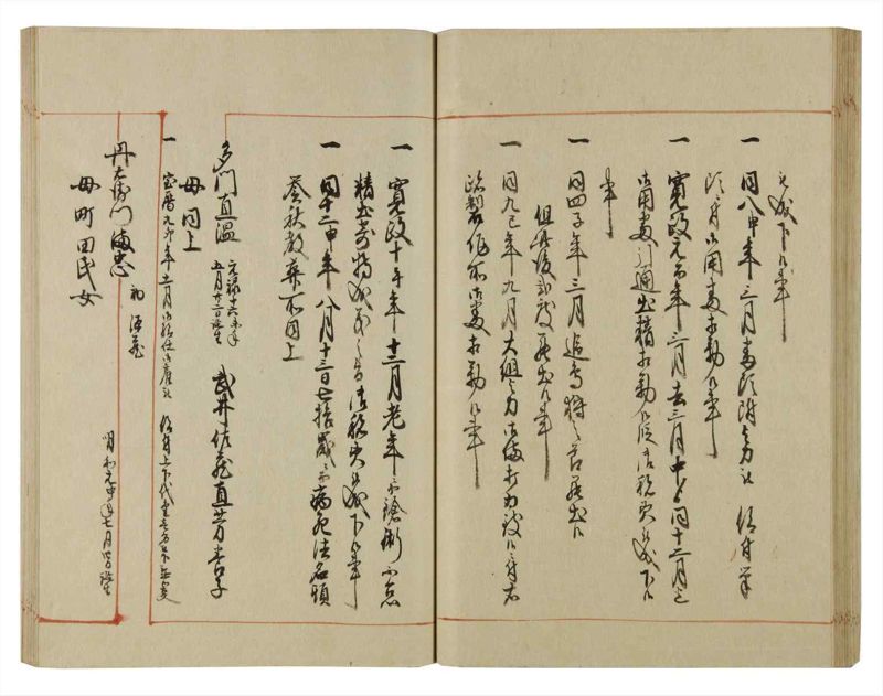諸士系譜　巻之75　を之部9 - ページ 48