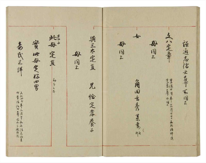 諸士系譜　巻之76　を之部10 - ページ 36