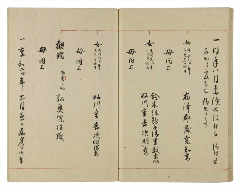 諸士系譜　巻之76　を之部10 - ページ 46