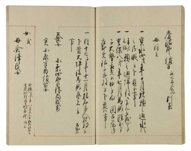 諸士系譜　巻之77　を之部11 - ページ 27