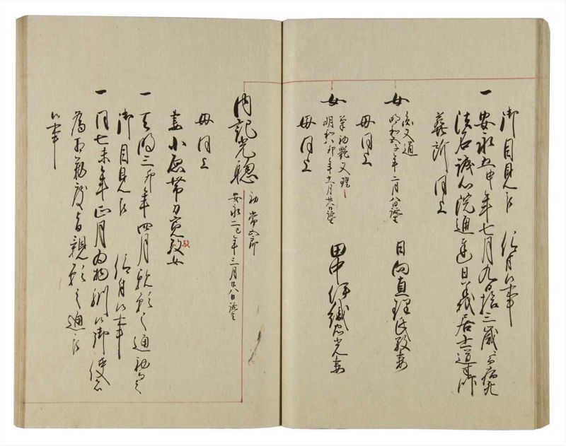諸士系譜　巻之77　を之部11 - ページ 47