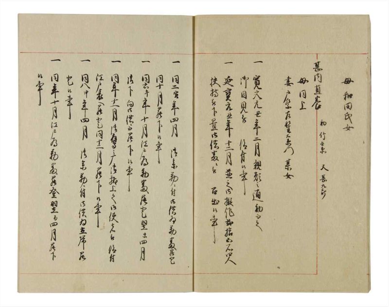 諸士系譜　巻之79　を之部13 - ページ 10