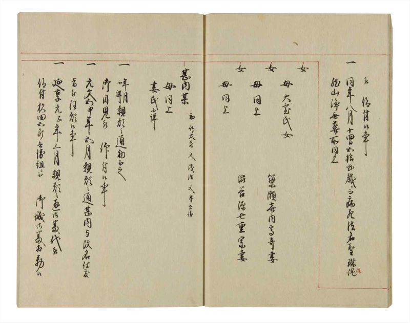 諸士系譜　巻之79　を之部13 - ページ 16