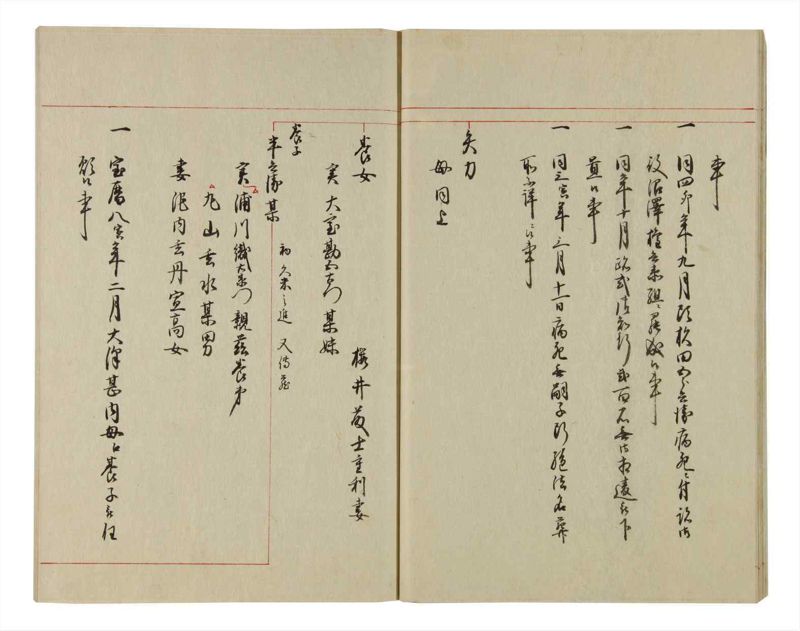 諸士系譜　巻之79　を之部13 - ページ 17