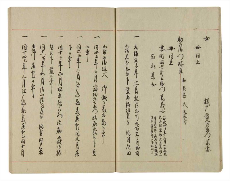 諸士系譜　巻之79　を之部13 - ページ 21