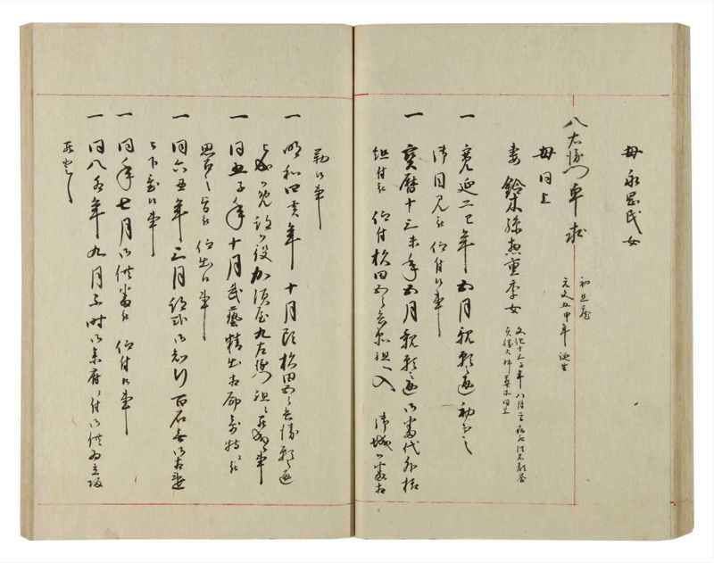 諸士系譜　巻之79　を之部13 - ページ 58