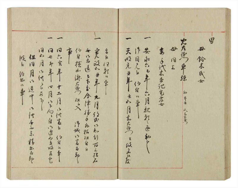 諸士系譜　巻之79　を之部13 - ページ 63