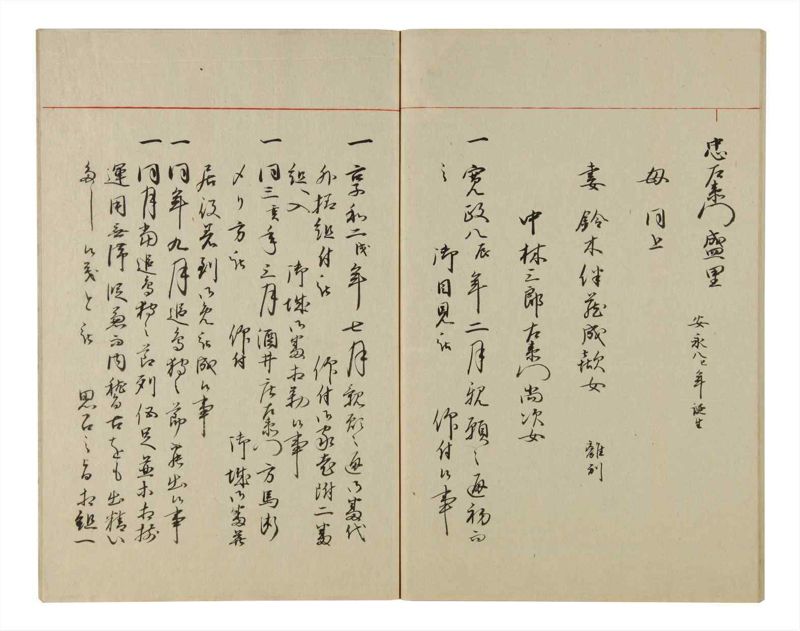 諸士系譜　巻之79　を之部13 - ページ 95
