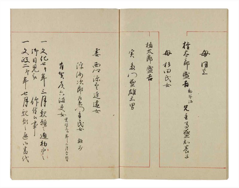 諸士系譜　巻之79　を之部13 - ページ 99