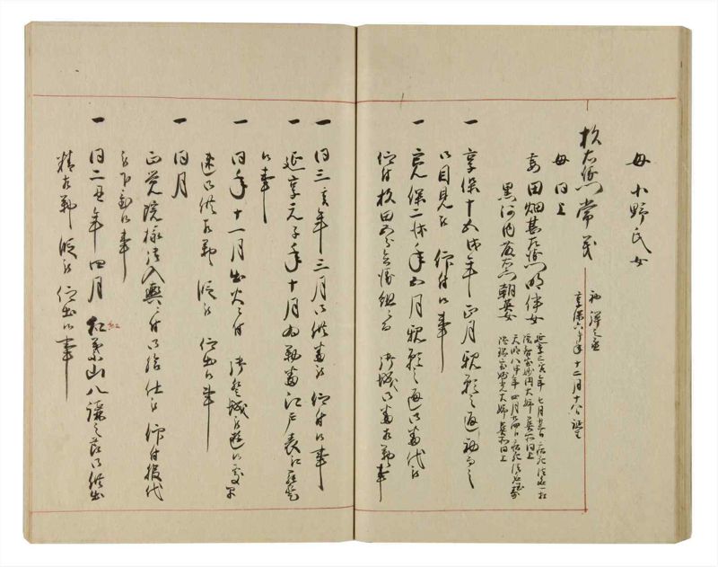 諸士系譜　巻之82　を之部16 - ページ 49