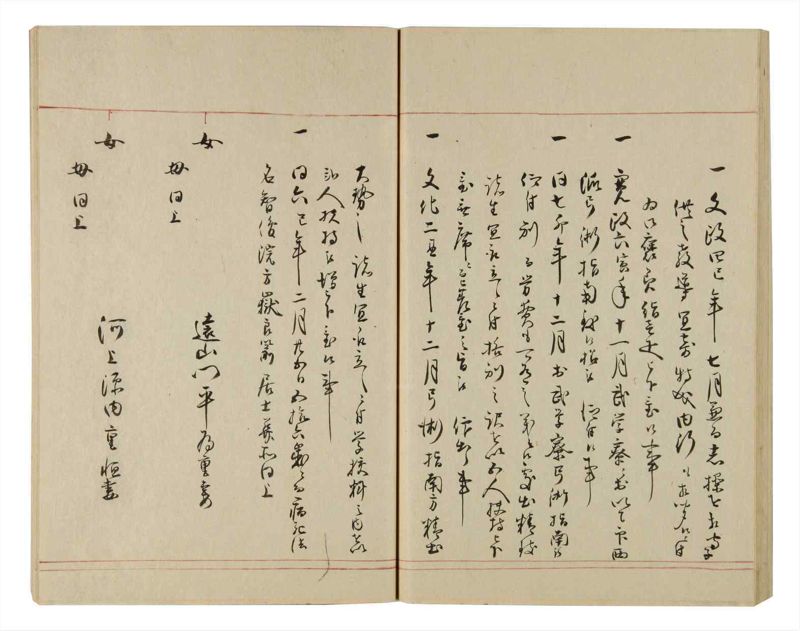 諸士系譜　巻之82　を之部16 - ページ 57