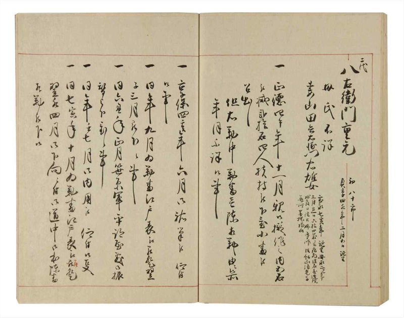諸士系譜　巻之82　を之部16 - ページ 68