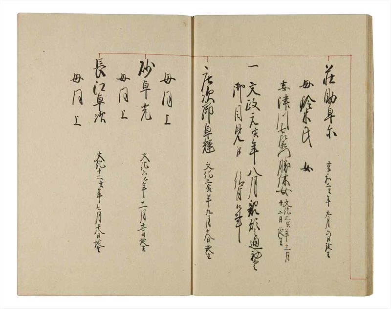諸士系譜　巻之83　を之部17 - ページ 21