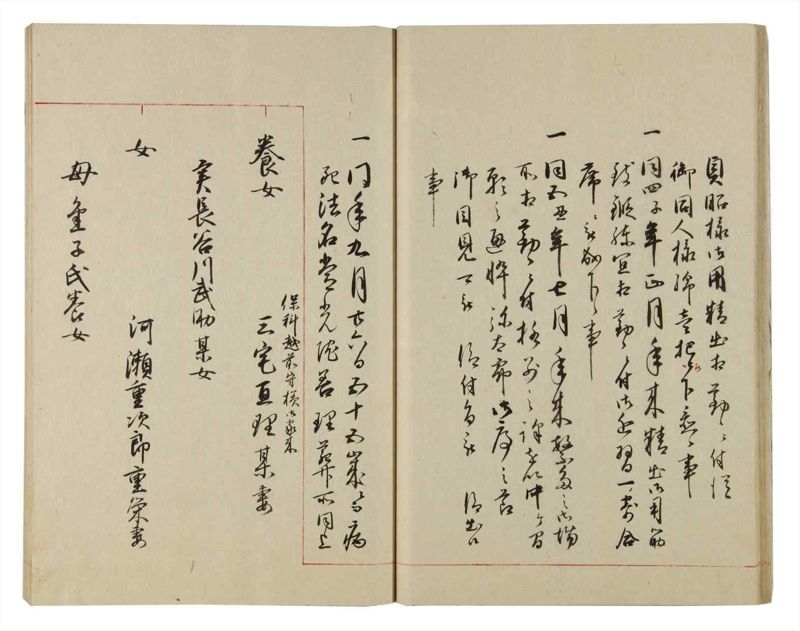 諸士系譜　巻之84　を之部18 - ページ 21