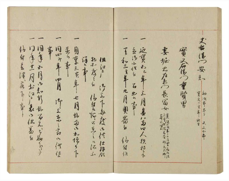 諸士系譜　巻之84　を之部18 - ページ 68