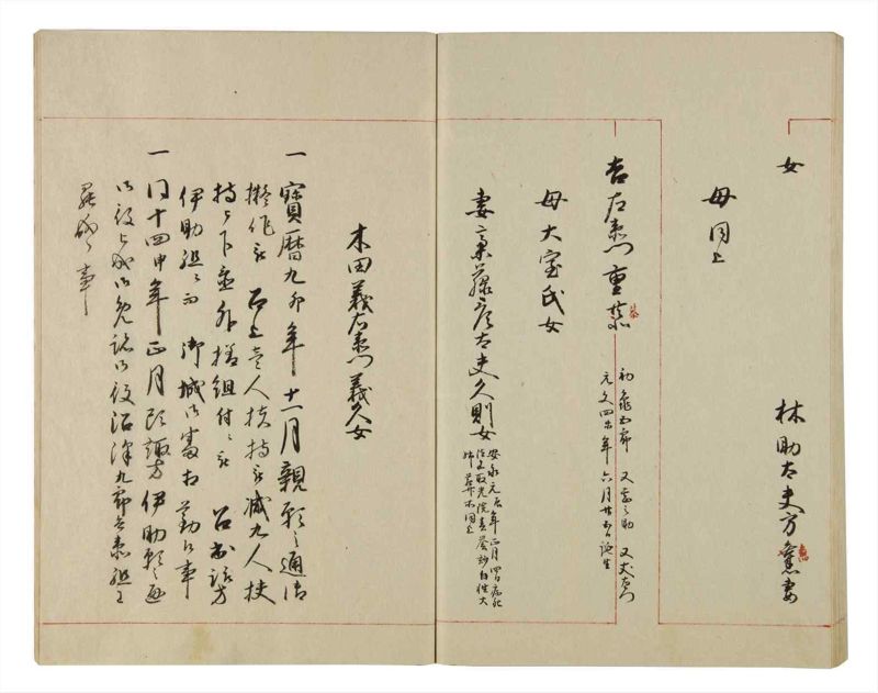 諸士系譜　巻之84　を之部18 - ページ 74