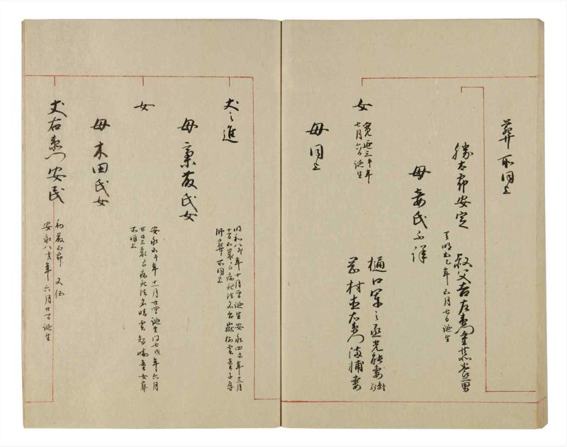 諸士系譜　巻之84　を之部18 - ページ 77