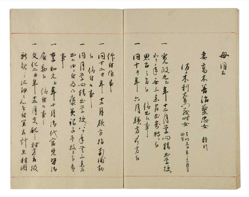 諸士系譜　巻之84　を之部18 - ページ 78