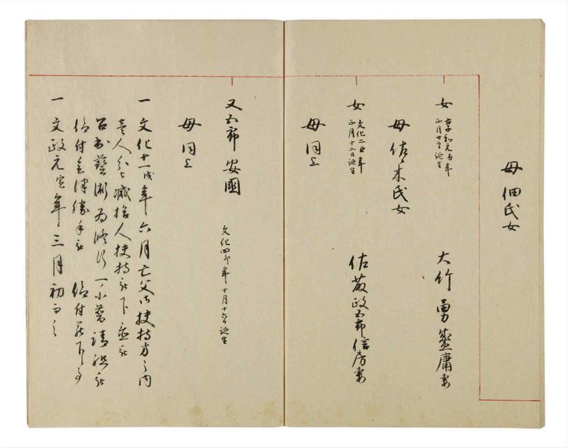 諸士系譜　巻之84　を之部18 - ページ 82