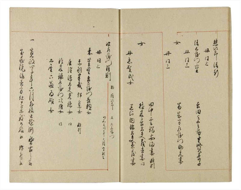 諸士系譜　巻之85　を之部19 - ページ 23