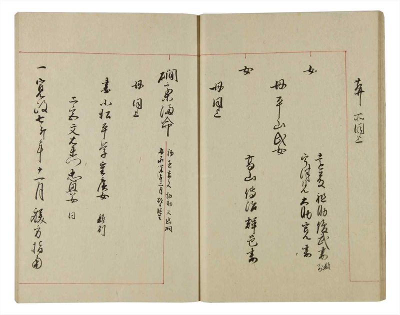 諸士系譜　巻之86　を之部20 - ページ 22