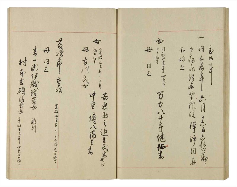 諸士系譜　巻之86　を之部20 - ページ 45