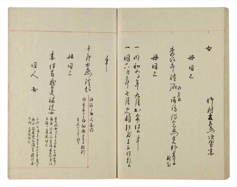 諸士系譜　巻之86　を之部20 - ページ 72