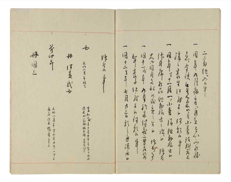 諸士系譜　巻之86　を之部20 - ページ 79