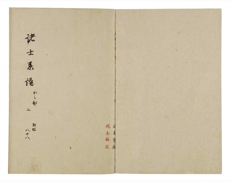 諸士系譜　巻之88　わ之部2 - ページ 2