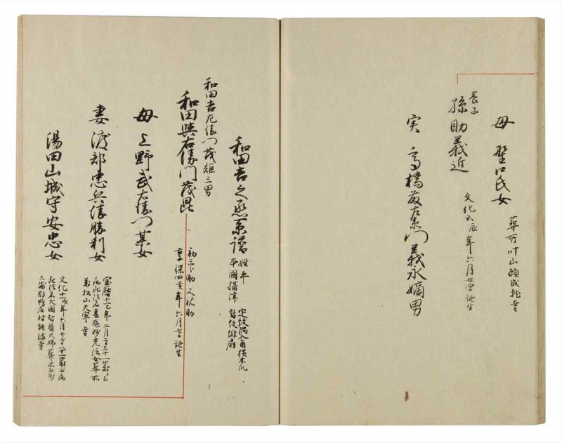 諸士系譜　巻之88　わ之部2 - ページ 33