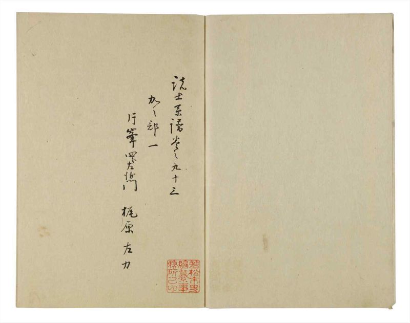 諸士系譜　巻之93　か之部1 - ページ 3