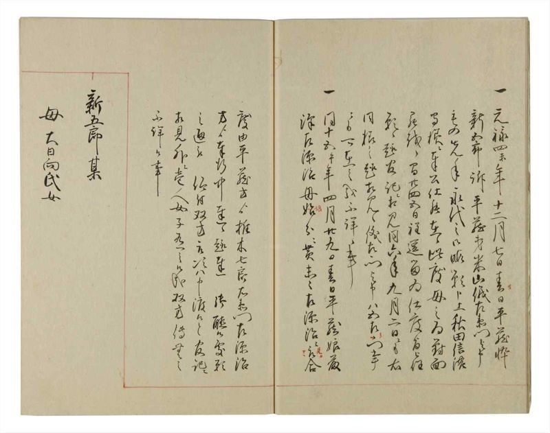 諸士系譜　巻之96　か之部4 - ページ 8
