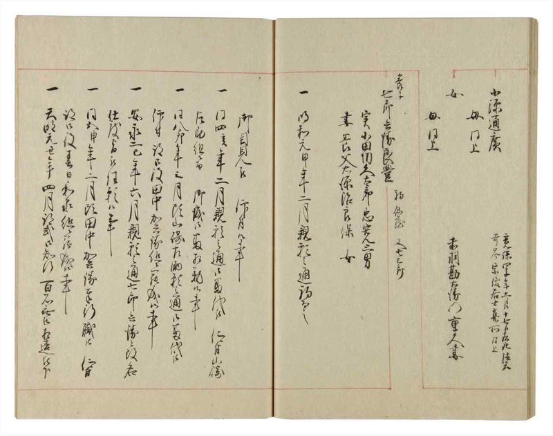諸士系譜　巻之96　か之部4 - ページ 33