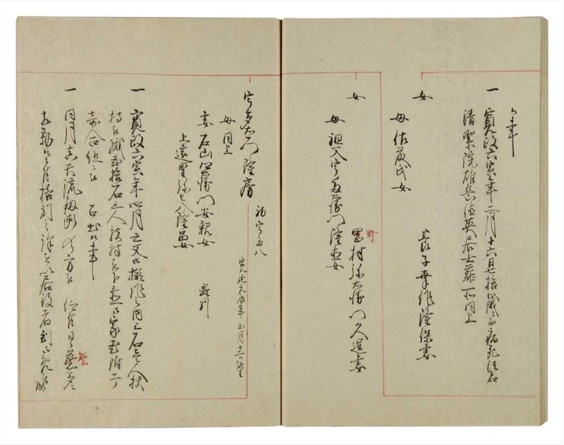 諸士系譜　巻之96　か之部4 - ページ 42