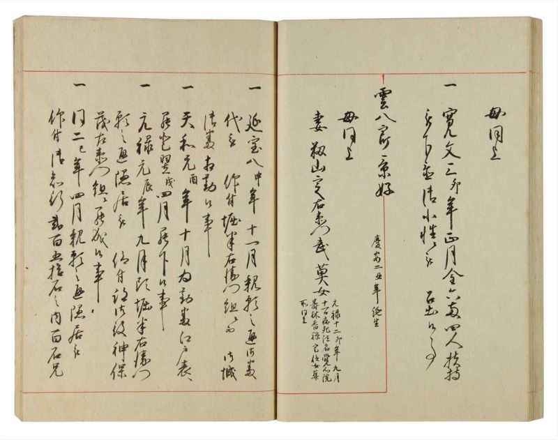 諸士系譜　巻之97　か之部5 - ページ 54