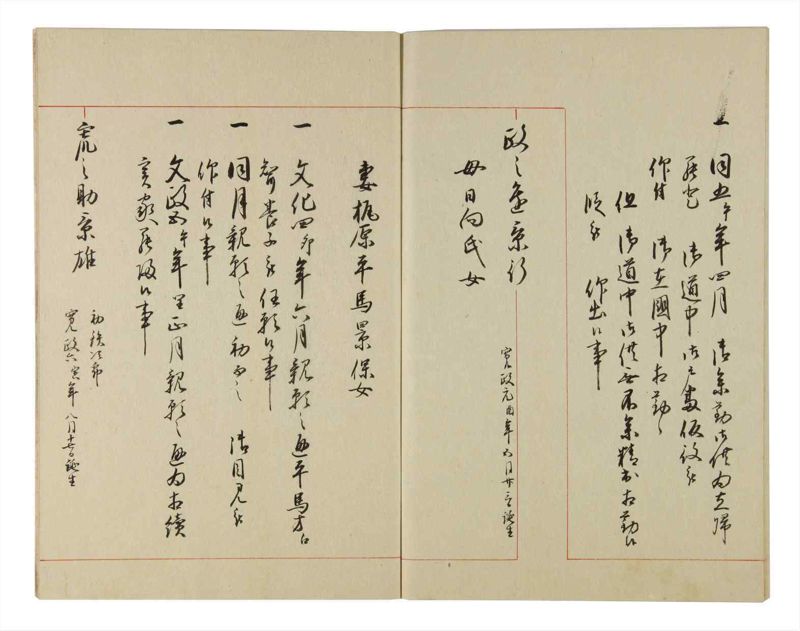 諸士系譜　巻之97　か之部5 - ページ 83