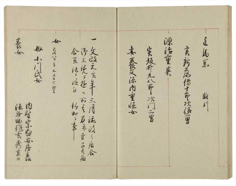 諸士系譜　巻之99　か之部7 - ページ 54