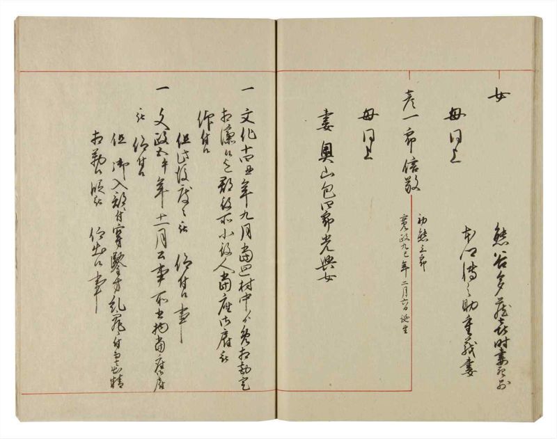諸士系譜　巻之102　か之部10 - ページ 54
