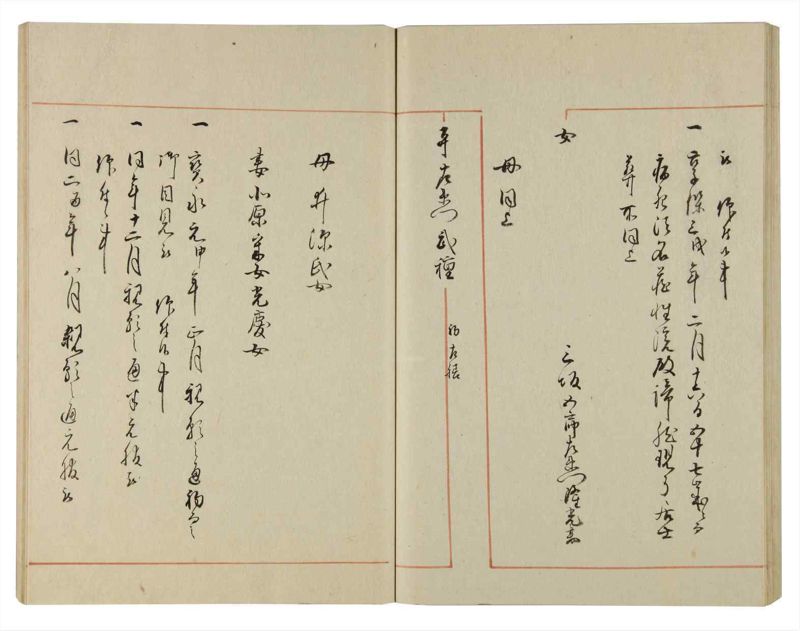 諸士系譜　巻之104　か之部12 - ページ 54