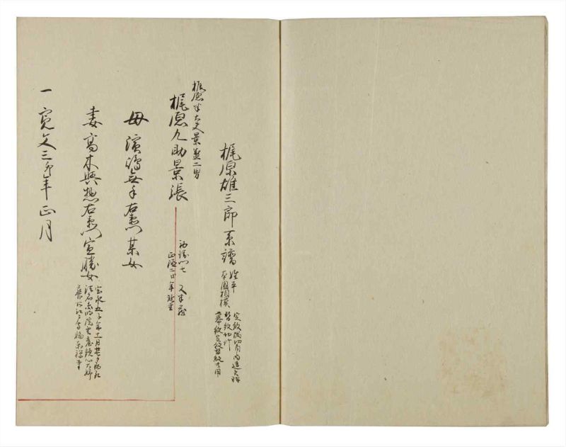 諸士系譜　巻之105　か之部13 - ページ 4