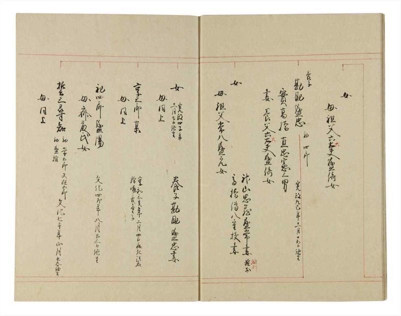 諸士系譜　巻之108　か之部16 - ページ 11