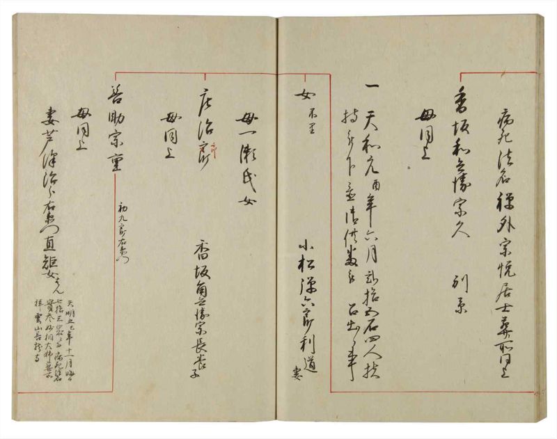 諸士系譜　巻之110　か之部18 - ページ 36