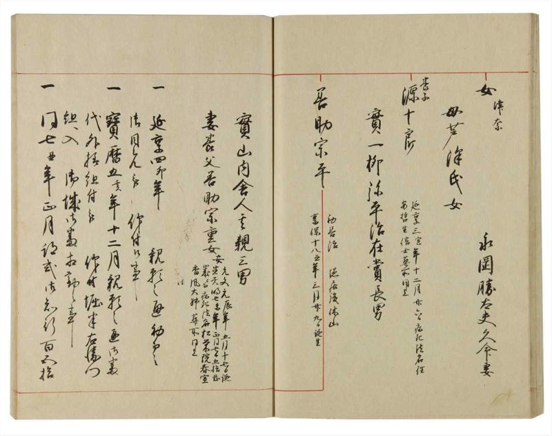 諸士系譜　巻之110　か之部18 - ページ 44