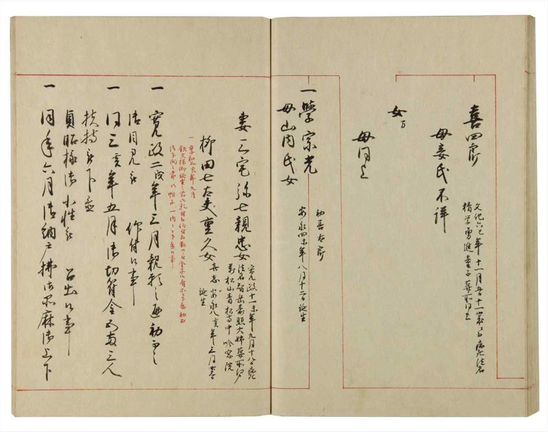諸士系譜　巻之110　か之部18 - ページ 57