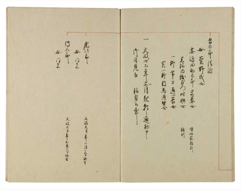 諸士系譜　巻之110　か之部18 - ページ 80